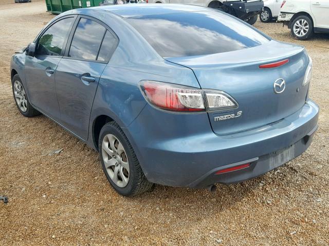 JM1BL1UF9B1362183 - 2011 MAZDA 3 I GREEN photo 3