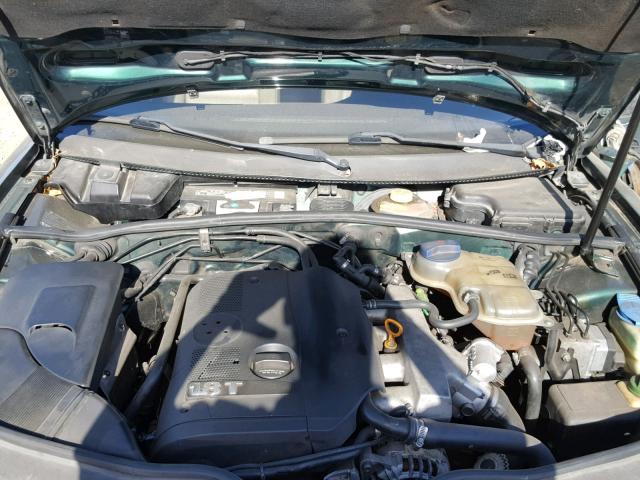 WVWMA23B4YP169433 - 2000 VOLKSWAGEN PASSAT GLS GREEN photo 7