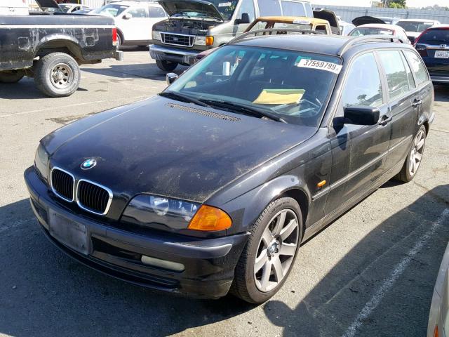 WBAAR3342YJM00672 - 2000 BMW 323 IT BLACK photo 2