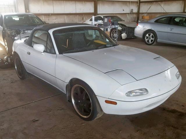 JM1NA3510M1241613 - 1991 MAZDA MX-5 MIATA WHITE photo 1