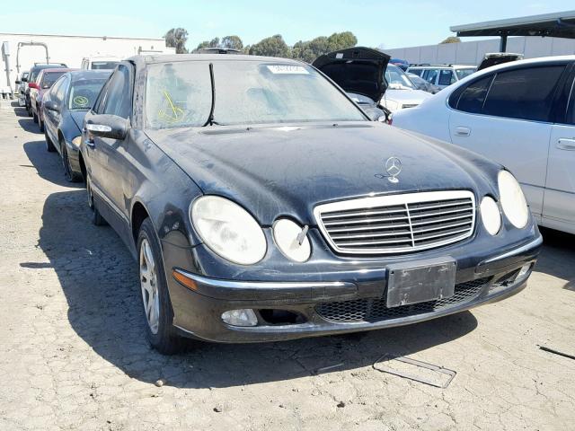 WDBUF65J43A191553 - 2003 MERCEDES-BENZ E 320 BLACK photo 1