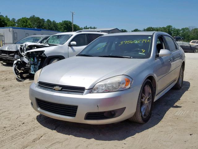 2G1WU57MX91260971 - 2009 CHEVROLET IMPALA LTZ SILVER photo 2