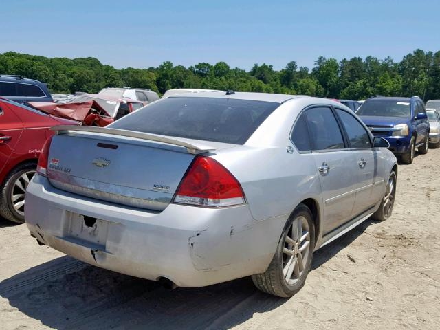 2G1WU57MX91260971 - 2009 CHEVROLET IMPALA LTZ SILVER photo 4