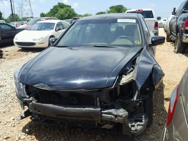 1HGCP26838A160222 - 2008 HONDA ACCORD EXL BLACK photo 2