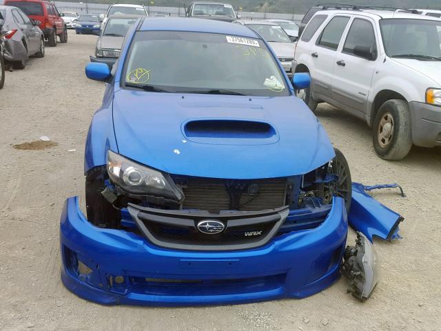 JF1GR7E67BG825916 - 2011 SUBARU IMPREZA WR BLUE photo 9