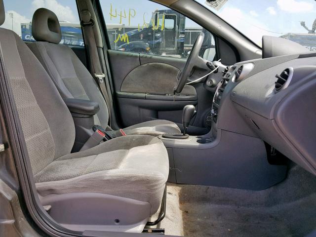 1G8AL55F47Z192402 - 2007 SATURN ION LEVEL SILVER photo 5