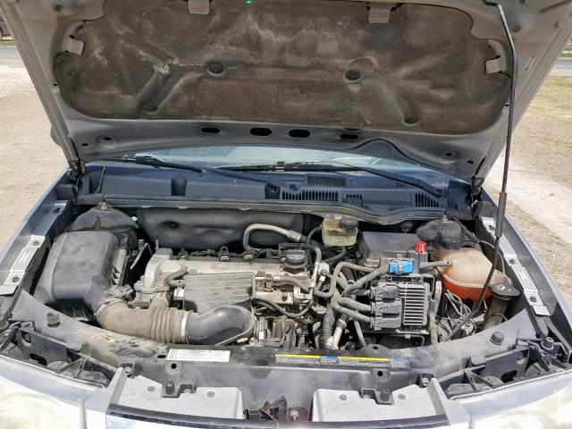 1G8AL55F47Z192402 - 2007 SATURN ION LEVEL SILVER photo 7