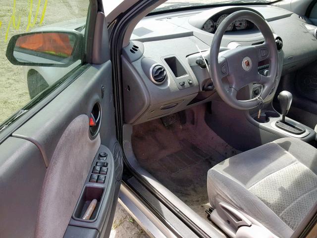 1G8AL55F47Z192402 - 2007 SATURN ION LEVEL SILVER photo 9