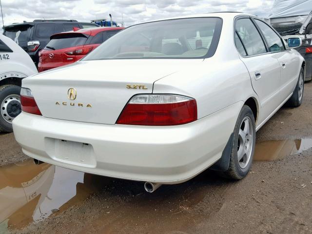 19UUA56693A009352 - 2003 ACURA 3.2TL WHITE photo 4