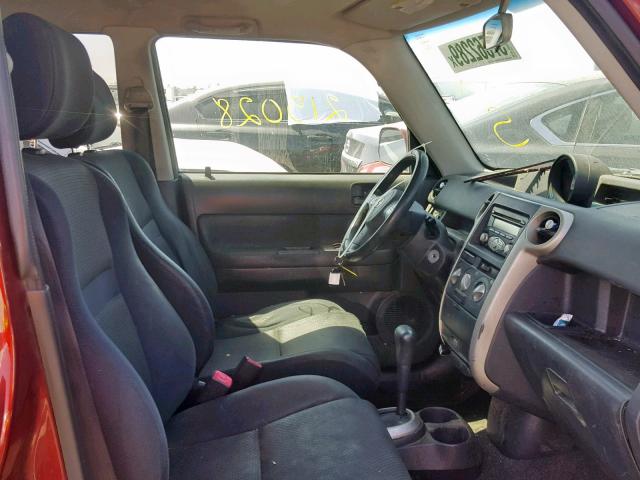 JTLKT324964117115 - 2006 TOYOTA SCION XB 勃艮第红 照片 5