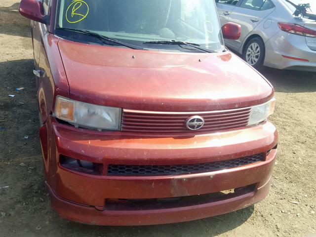 JTLKT324964117115 - 2006 TOYOTA SCION XB 勃艮第红 照片 9
