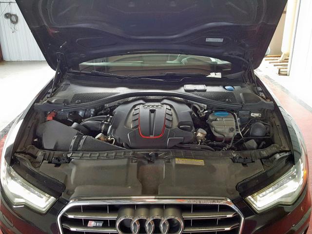 WAUJ2AFCXDN074781 - 2013 AUDI S6 BLACK photo 7