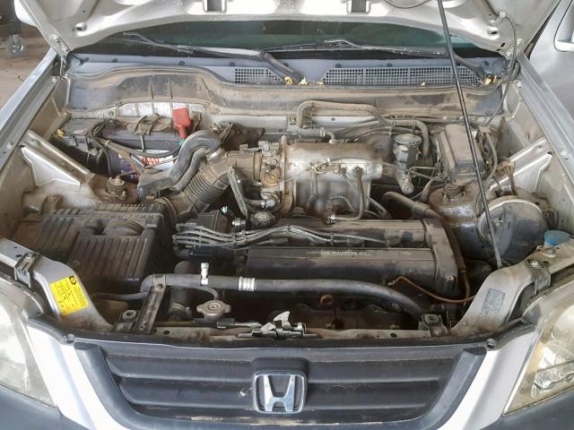 JHLRD1868WC044087 - 1998 HONDA CR-V EX SILVER photo 7