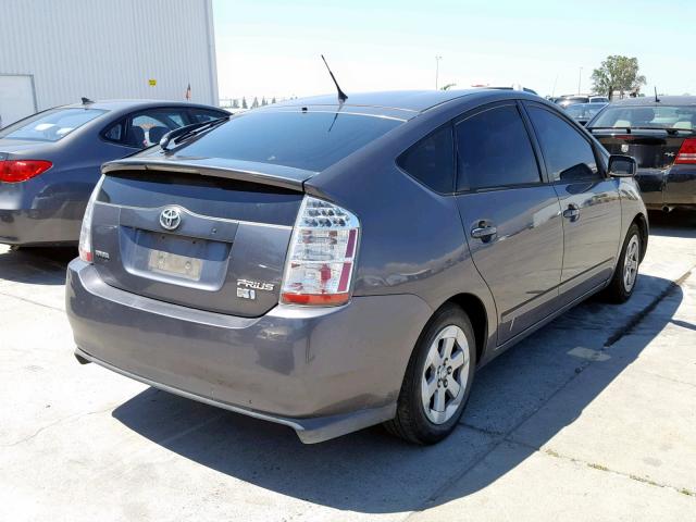 JTDKB20U463196906 - 2006 TOYOTA PRIUS CHARCOAL photo 4