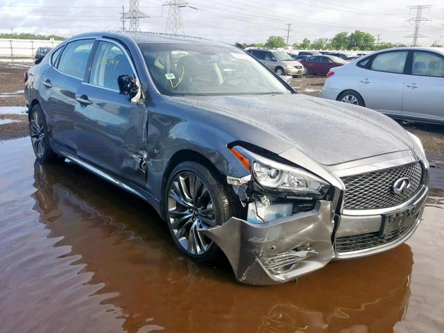 JN1BY1PR1HM210173 - 2017 INFINITI Q70L 3.7 GRAY photo 1