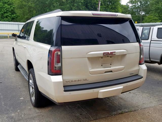 1GKS1HKC5FR133275 - 2015 GMC YUKON XL C WHITE photo 3