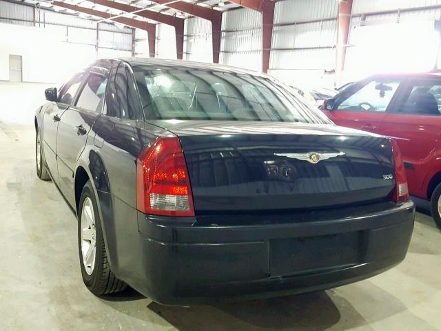 2C3LA43RX6H526544 - 2006 CHRYSLER 300 BLACK photo 3