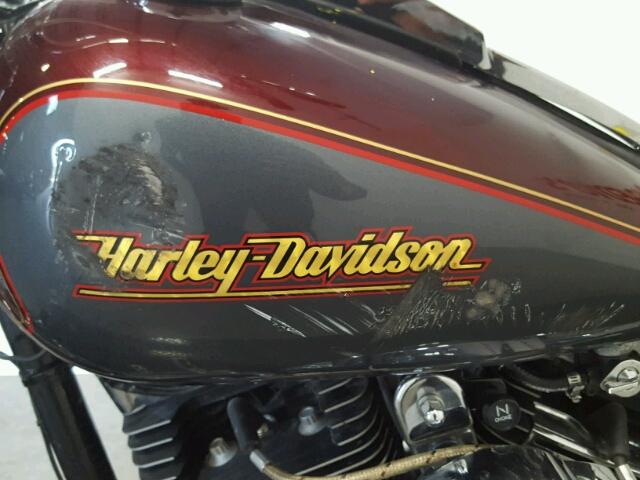 1HD1GEV1X1Y312391 - 2001 HARLEY-DAVIDSON FXDWG BURGUNDY photo 11