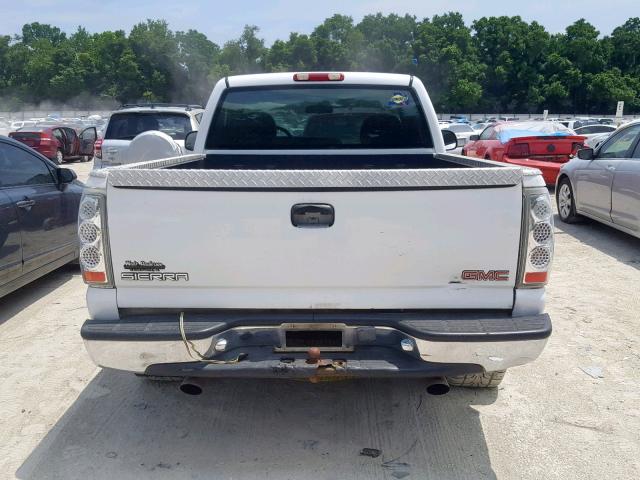 1GTEC14W21Z255392 - 2001 GMC NEW SIERRA WHITE photo 9