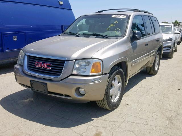 1GKDT13S622203045 - 2002 GMC ENVOY BEIGE photo 2