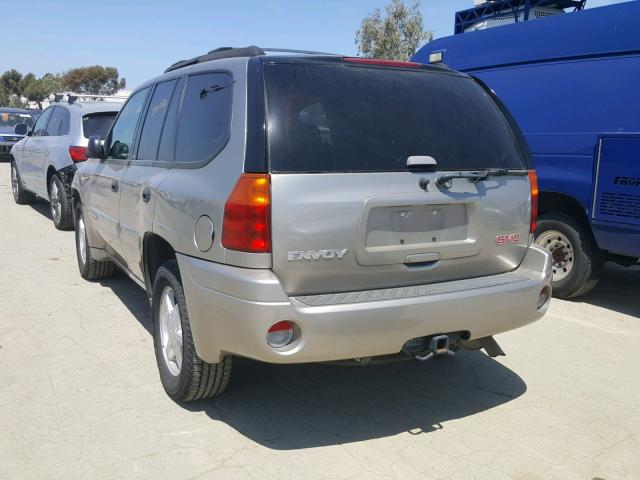 1GKDT13S622203045 - 2002 GMC ENVOY BEIGE photo 3