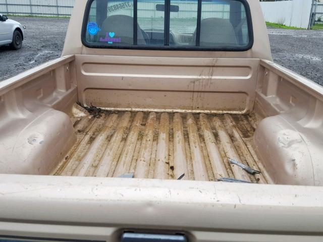 1FTCR10A7PUD23675 - 1993 FORD RANGER TAN photo 6