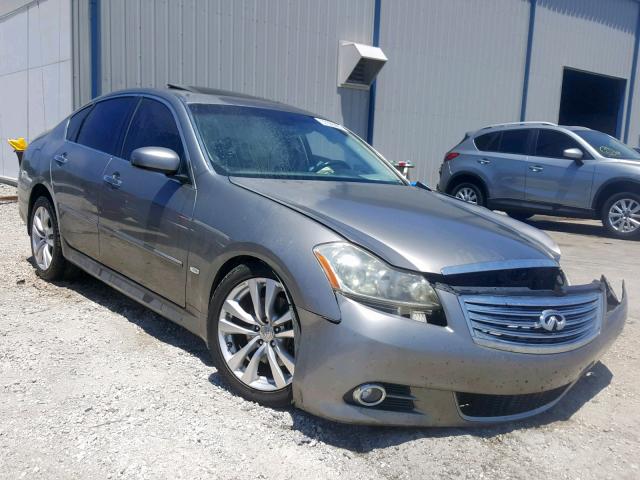 JNKAY01E08M603315 - 2008 INFINITI M35 BASE GRAY photo 1