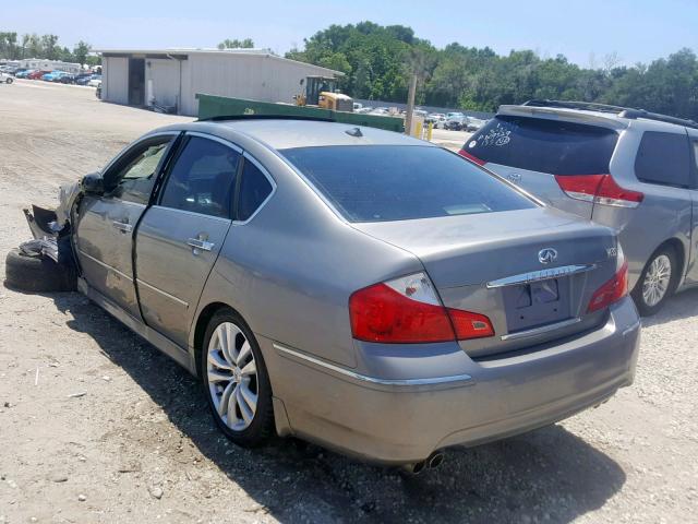 JNKAY01E08M603315 - 2008 INFINITI M35 BASE GRAY photo 3