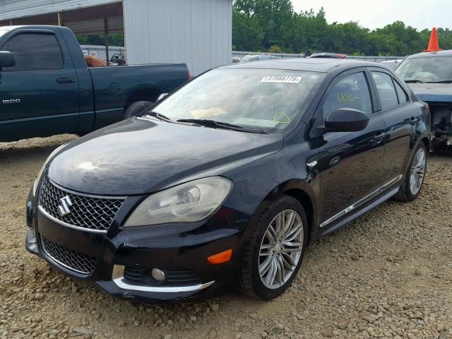 JS2RF9A69B6110192 - 2011 SUZUKI KIZASHI SP BLACK photo 2