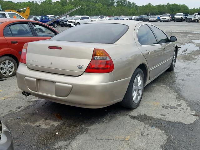 2C3HE66G22H209965 - 2002 CHRYSLER 300M TAN photo 4