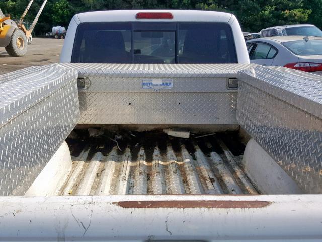 1FTYR10D65PA49087 - 2005 FORD RANGER WHITE photo 6