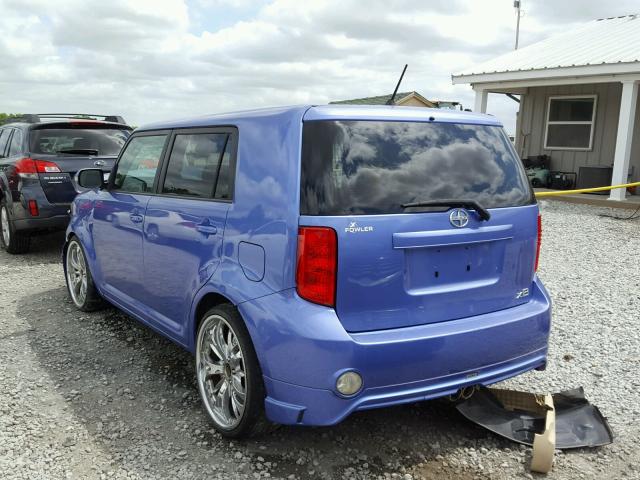 JTLZE4FEXA1116390 - 2010 TOYOTA SCION XB 紫色 照片 3
