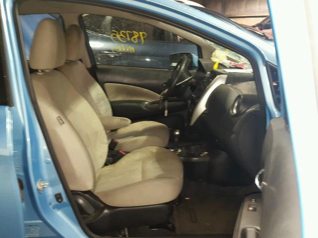 3N1CE2CP5FL361287 - 2015 NISSAN VERSA NOTE BLUE photo 5