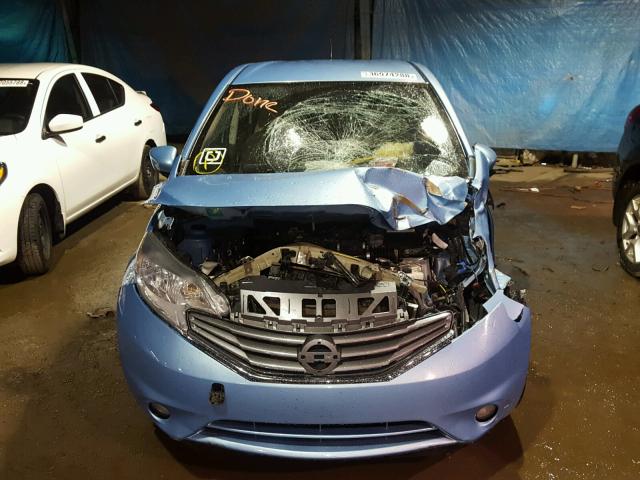 3N1CE2CP5FL361287 - 2015 NISSAN VERSA NOTE BLUE photo 9