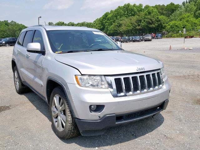 1J4RR4GG4BC675997 - 2011 JEEP GRAND CHER SILVER photo 1