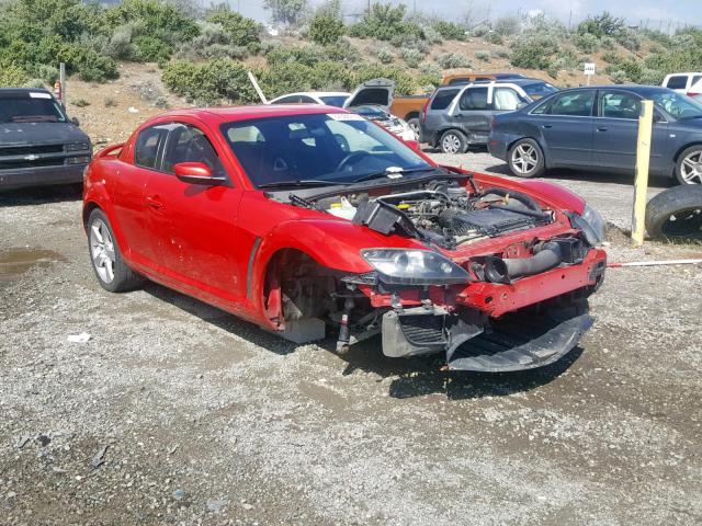 JM1FE173750146212 - 2005 MAZDA RX8 RED photo 1