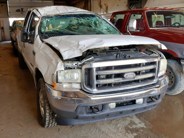 1FTSW31F72EC31852 - 2002 FORD F350 SRW S WHITE photo 1