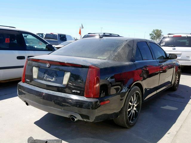 1G6DC67A160215540 - 2006 CADILLAC STS BLACK photo 4