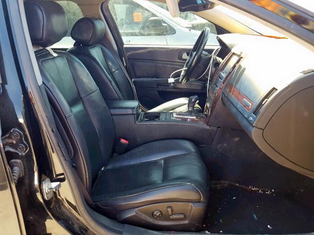 1G6DC67A160215540 - 2006 CADILLAC STS BLACK photo 5