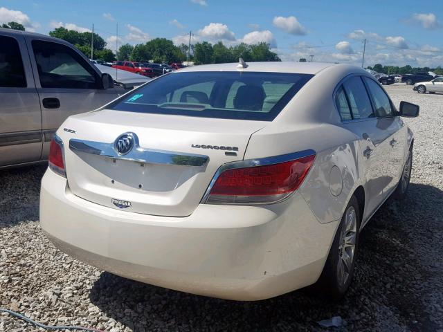 1G4GC5EG1AF140996 - 2010 BUICK LACROSSE C CREAM photo 4