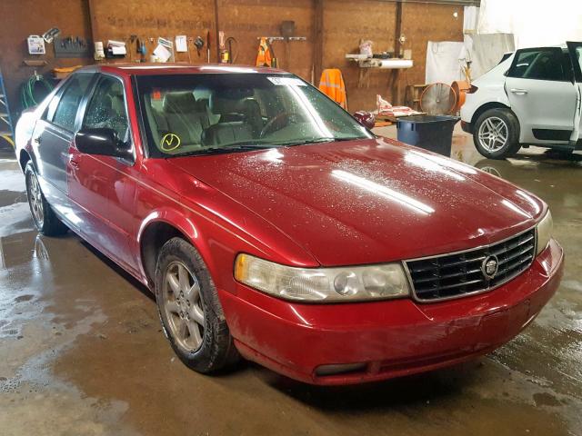 1G6KS54Y03U281989 - 2003 CADILLAC SEVILLE SL RED photo 1