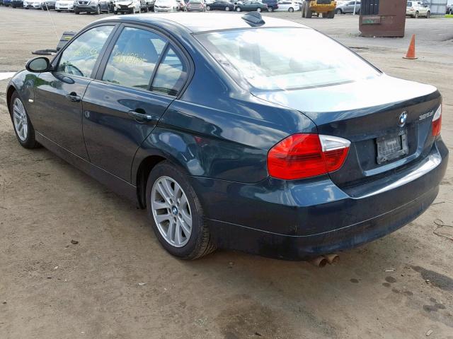 WBAVD13536KV11543 - 2006 BMW 325 XI GREEN photo 3