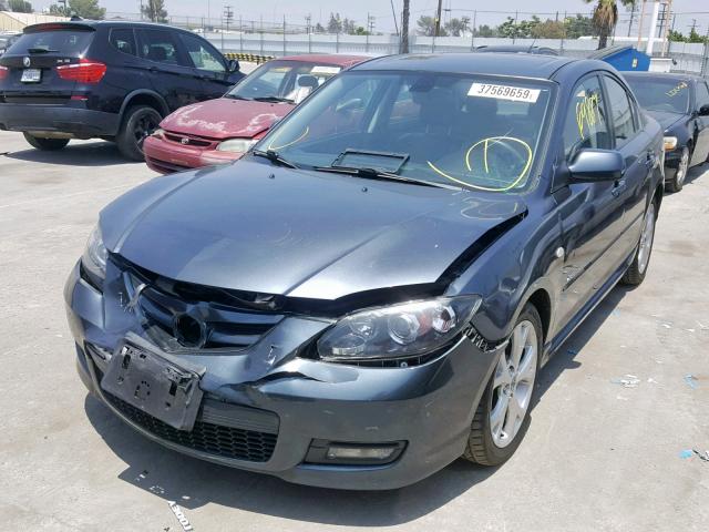 JM1BK324181121940 - 2008 MAZDA 3 S CHARCOAL photo 2