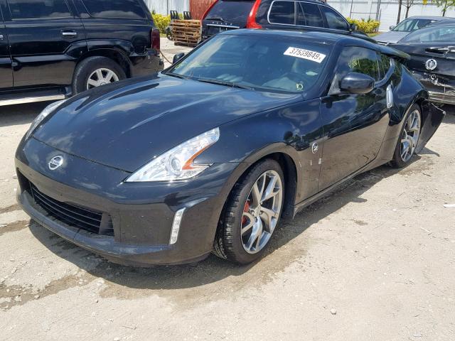 JN1AZ4EH2HM951954 - 2017 NISSAN 370Z BASE BLACK photo 2