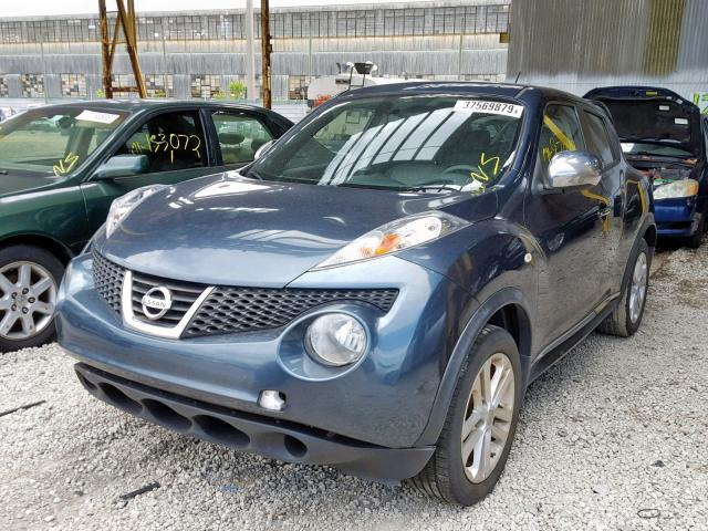 JN8AF5MR2BT011063 - 2011 NISSAN JUKE S BLUE photo 2