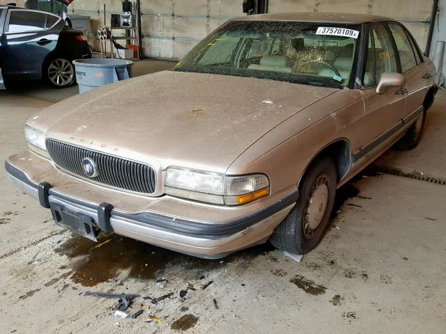 1G4HR52L5RH529970 - 1994 BUICK LESABRE LI GOLD photo 2