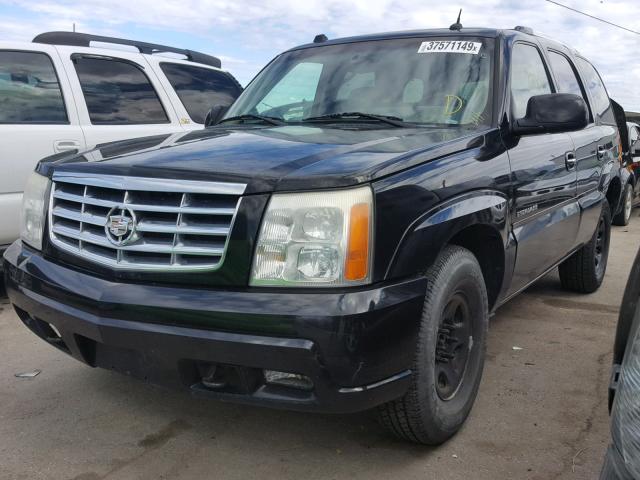 1GYEK63N55R268520 - 2005 CADILLAC ESCALADE L BLACK photo 2