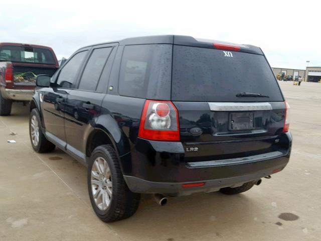 SALFP24N18H037832 - 2008 LAND ROVER LR2 SE BLACK photo 3