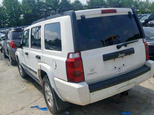 1J8HG48K66C272466 - 2006 JEEP COMMANDER 白色 照片 3