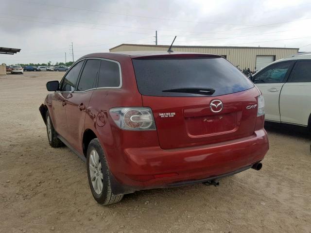 JM3ER2W58A0303269 - 2010 MAZDA CX-7 RED photo 3